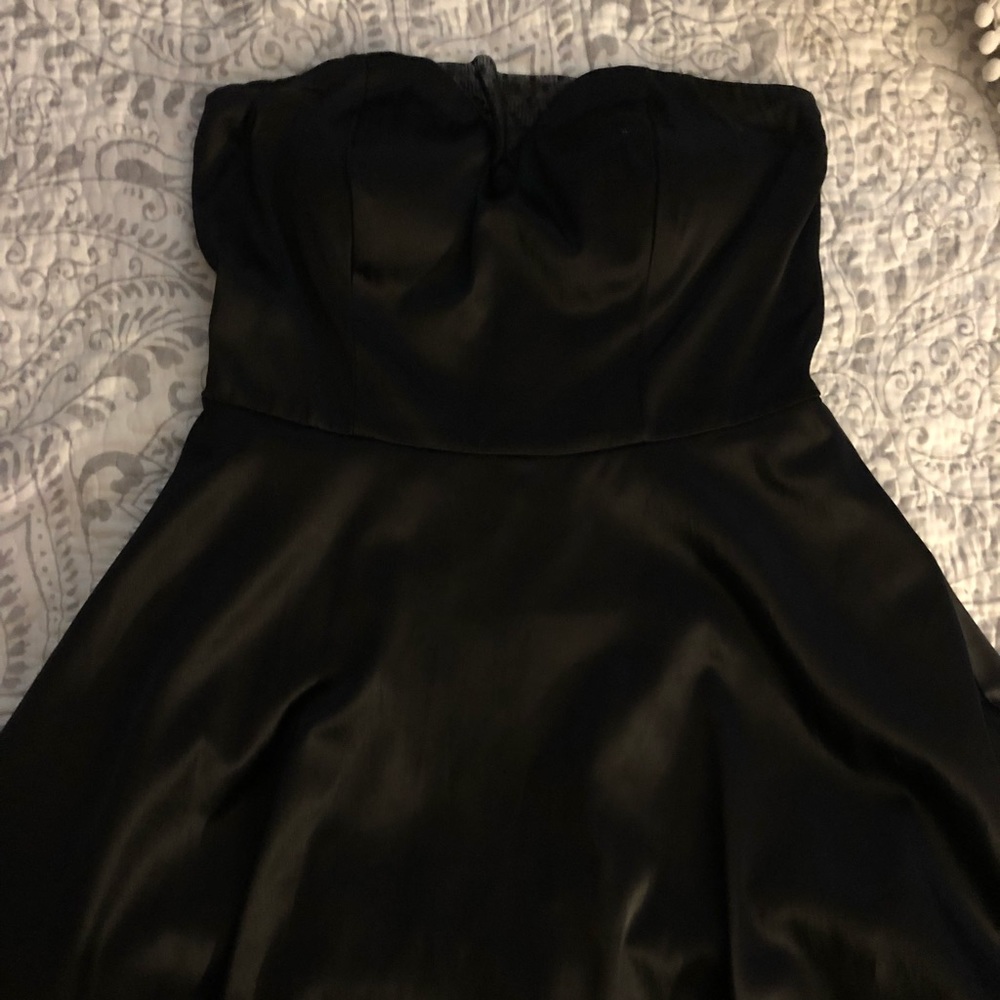 Black Satin dress